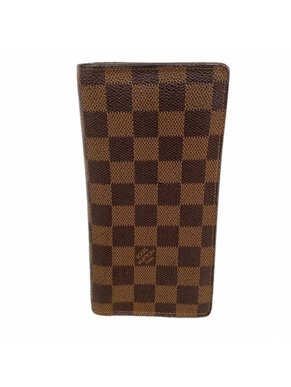 Louis Vuitton Wallet Damier Portefeuille Brazza Ebene